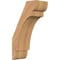 Ekena Millwork 5 1/2"W x 10"D x 18"H Olympic Smooth Knee Brace, Western Red Cedar BRC06X10X18OLY00SWR - alternate 1